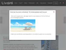 Tablet Screenshot of livarti.be